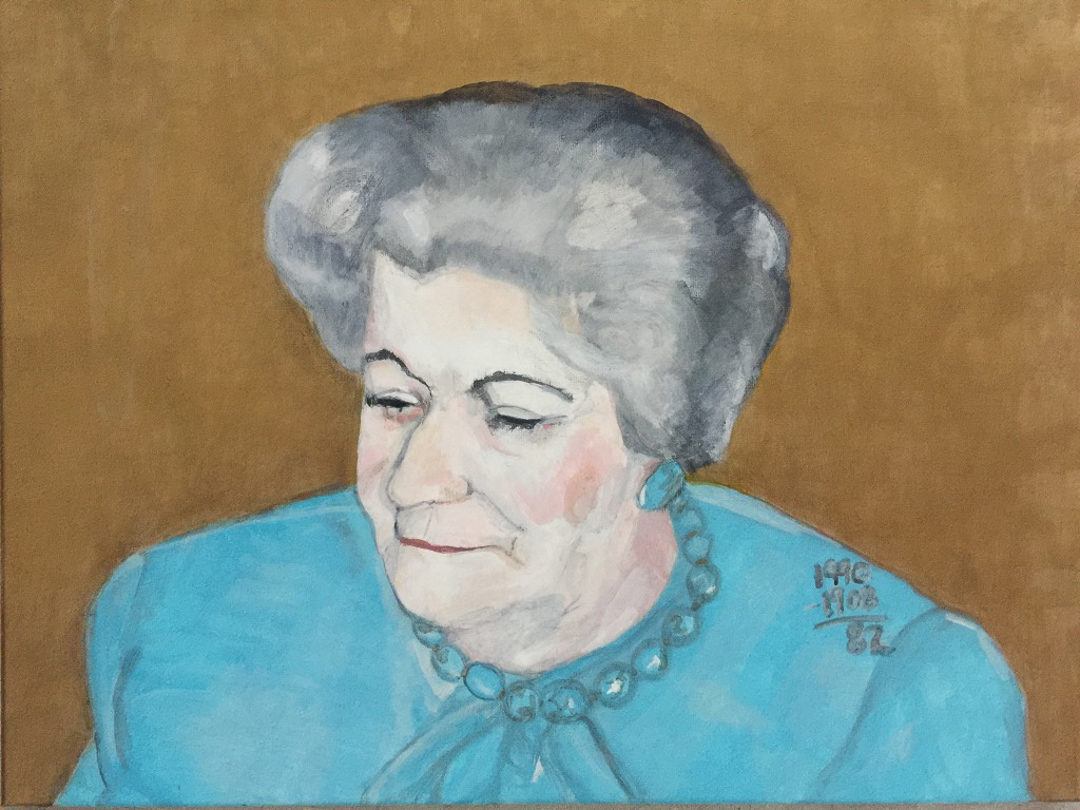 Mimi, 2021, acrylic on canvas, 16 x 20 in.
